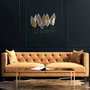 Wallity Accesorio decorativo de pared de metal Multicolor